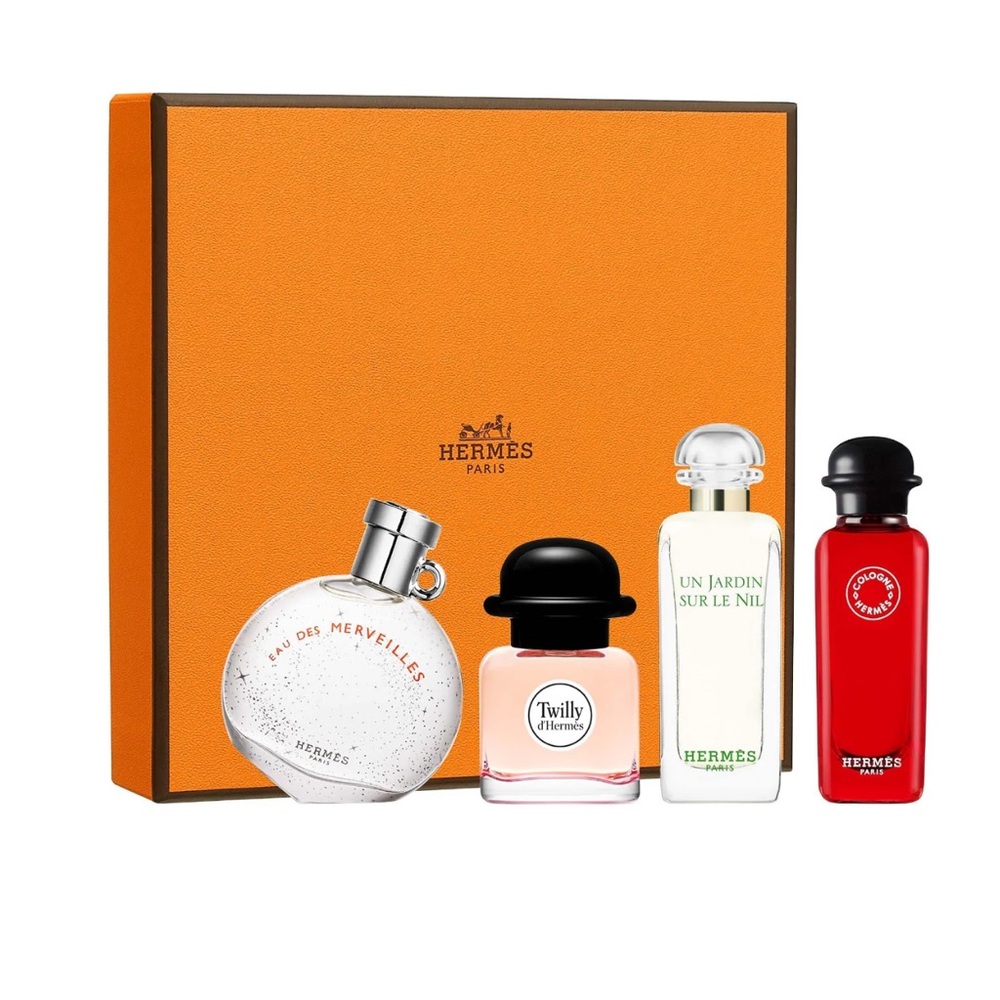 brand new Hermes mini gift set